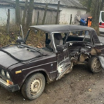 Не розминулись на дорозі: у Васютинцях зіткнулись Toyota і ВАЗ (ФОТО)