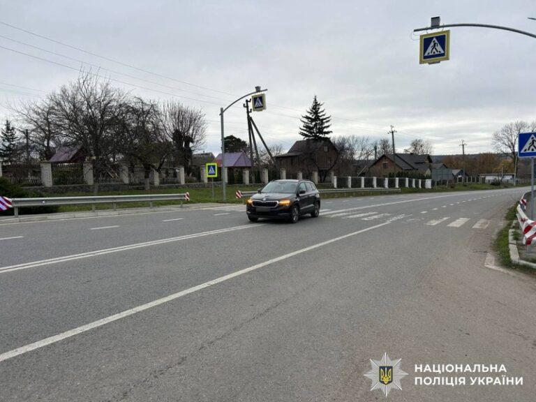 На Вінниччині водій збив 10-річного хлопчика на пішохідному переході