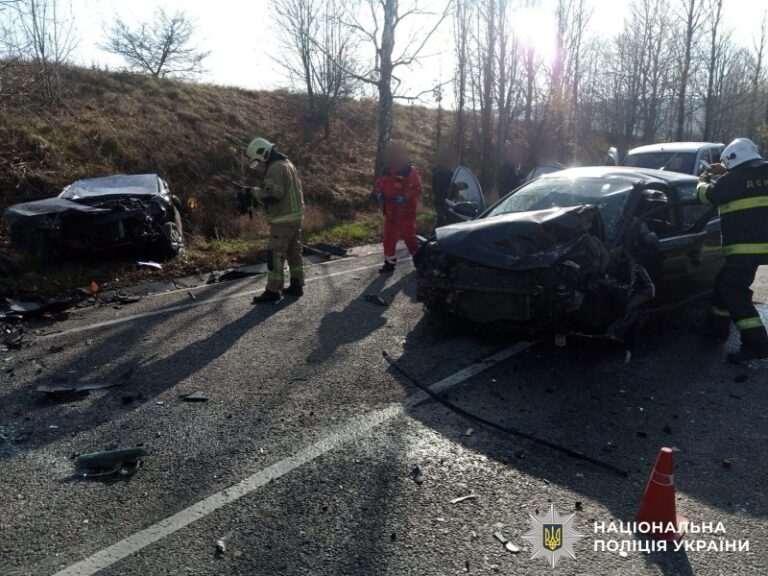 На Вінниччині в ДТП травмувалися четверо людей