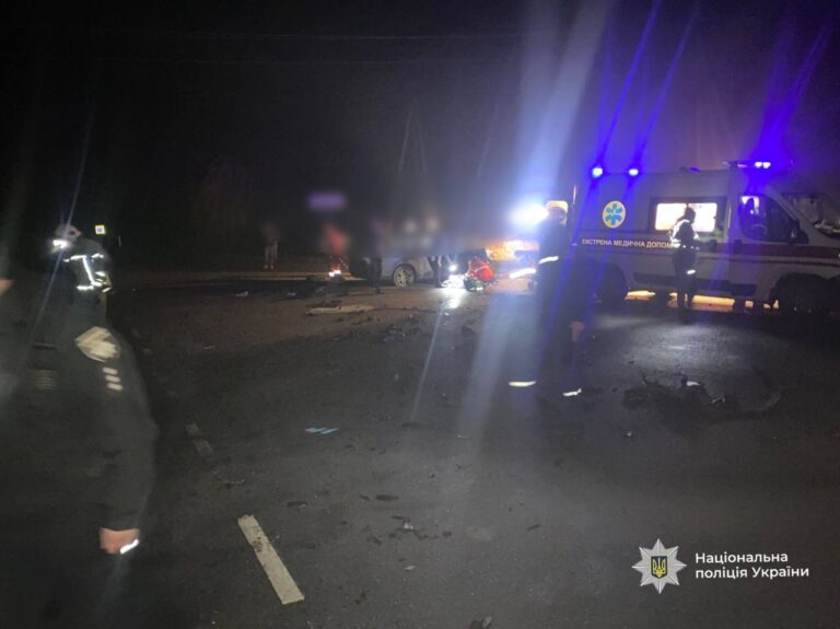 Масштабна ДТП на Вінниччині: постраждали п’ятеро людей, серед них двоє дітей