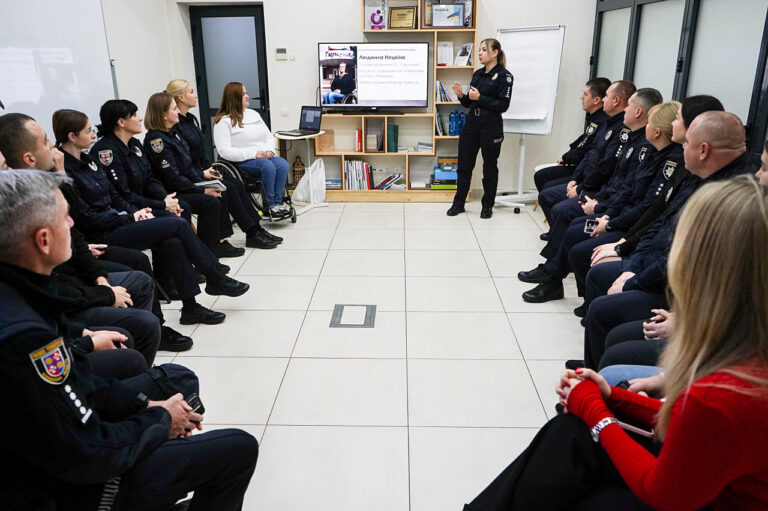 Вінницькі правоохоронці пройшли навчання на тему безбар’єрності
