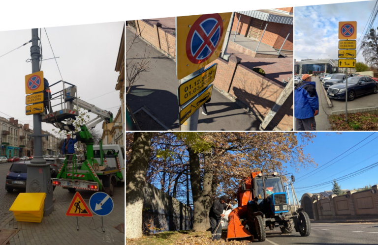 У Вінниці з 1 грудня вводять сезонні обмеження на паркування