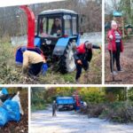 У Вінниці прибирають парки та вулиці перед морозами