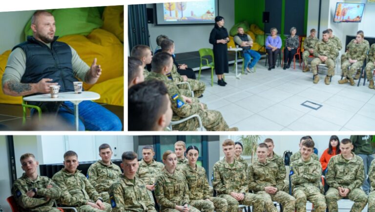 У Вінниці стартували «Уроки стійкості та лідерства від ветерана»
