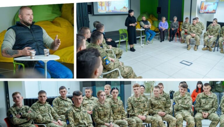 У Вінниці стартували «Уроки стійкості та лідерства від ветерана»