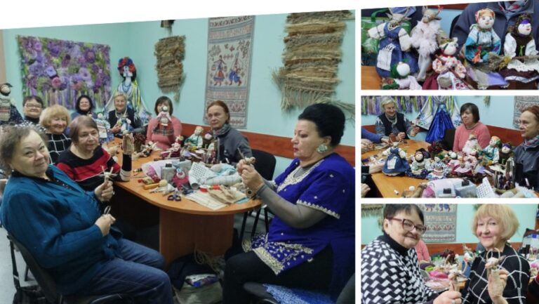 У Вінниці майстрині терцентру виготовили осінні ляльки-обереги