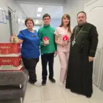 Капелани привітали з Різдвом поранених воїнів у госпіталях Вінниччини