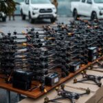 Пʼять нових пікапів та 300 FPV-дронів передав Міжрегіональний координаційний гуманітарний штаб захисникам з «Червоної ка