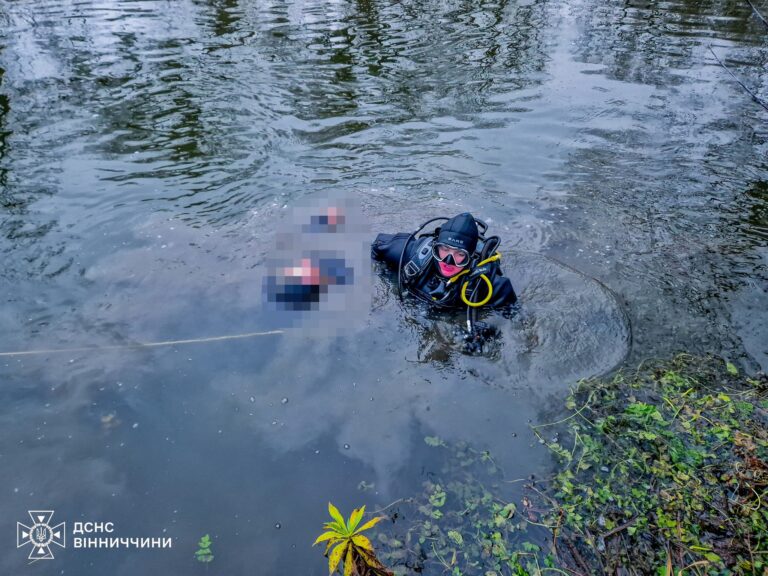 У Хмільнику водолази ДСНС підняли з дна річки тіло чоловіка