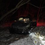 На Вінниччині дві автівки злетіли в кювет: постраждав пасажир