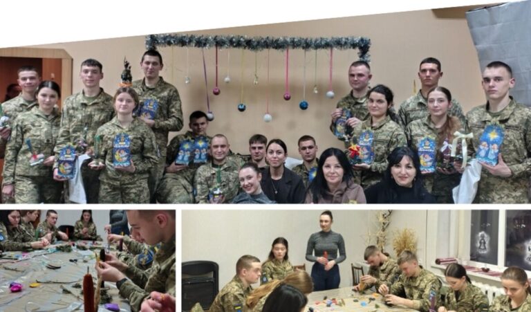 У Вінниці студенти власноруч створювали різдвяні свічки