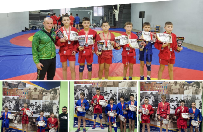 Вінницькі самбісти привезли з турніру пам’яті чемпіона світу Михайла Левицького чотири золоті та дві срібні медалі