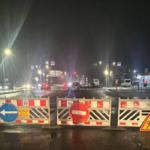 До уваги водіїв: на Хмельницькому шосе у Вінниці перекрили дві смуги руху