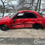 На Вінниччині трапилася автотроща: водій Daewoo травмований після ДТП