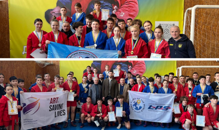 Вінницькі спортсмени вибороли 17 медалей на чемпіонаті області з боротьби самбо