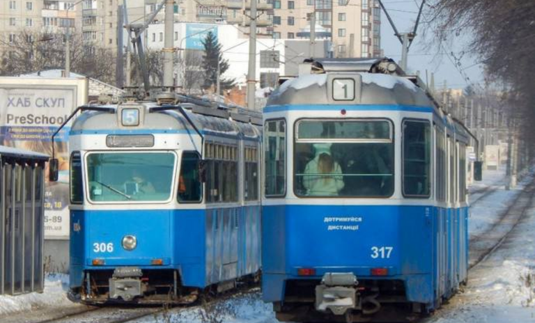 У Вінниці тимчасово змінили графік роботи трамваїв і тролейбусів через негоду