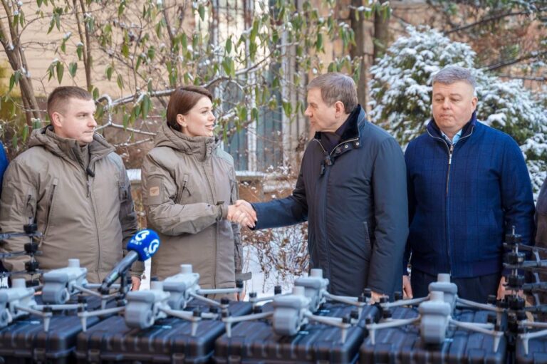 Міжрегіональний координаційний штаб підсилив легендарну 120-ту бригаду FPV-дронами та Matrice 4T