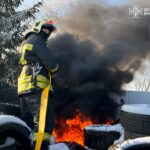 На Вінниччині рятувальники гасили будинки, господарчі споруди та сміттєзвалища