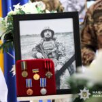 У Вінниці поховали поліцейського Вадима Товпіщука, який загинув на фронті