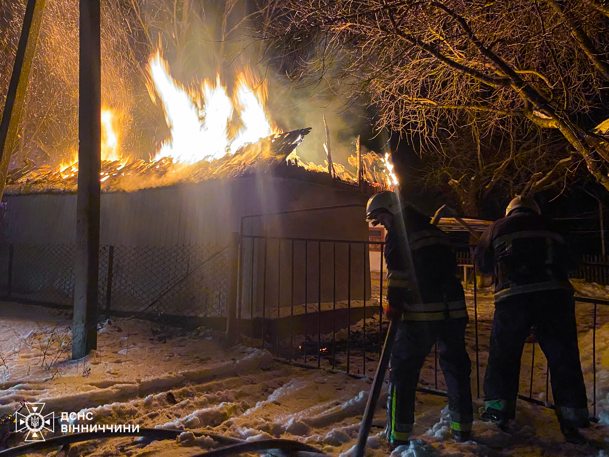 Кафе-мотель горів у Літинській громаді: що відомо