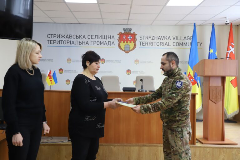 Жителя Вінниччини посмертно нагородили відзнакою Президента України