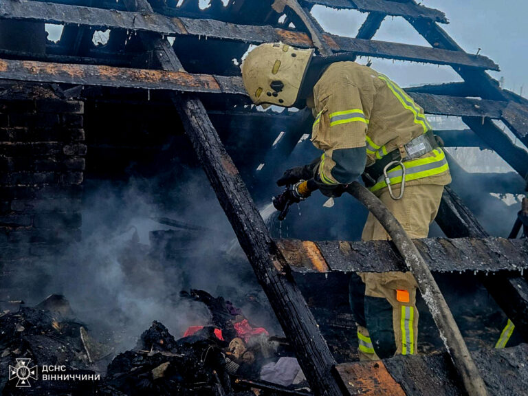 Трагедія на Вінниччині: у пожежі загинув чоловік