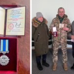 Вінничанина Миколу Тищенка нагородили медаллю «За військову службу»