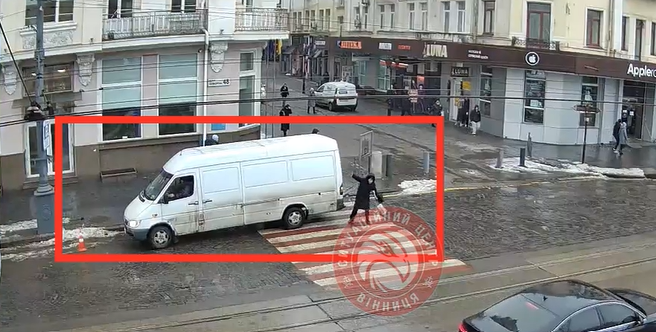 У Вінниці на Соборній водій збив жінку та залишив місце ДТП