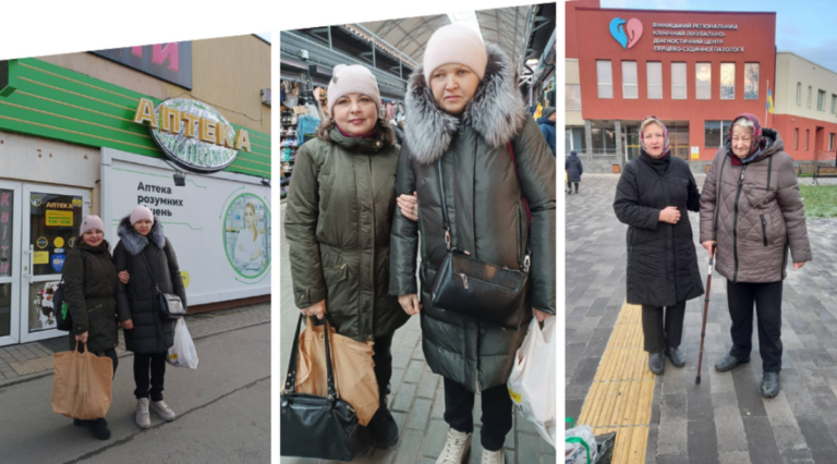 Як у Вінниці працює служба супроводу для людей з порушенням зору