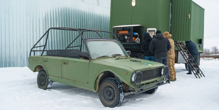 Мобільна лазня та багі — чергова підтримка для військових, організована Міжрегіональним координаційним гумштабом