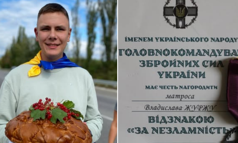 Повернувся після трьох років полону: воїн з Вінниччини отримав нагороду «За незламність»