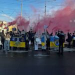 У Вінниці сьогодні провели акцію в честь пам’яті військовослужбовця Олександра Олійника на псевдо Дізель