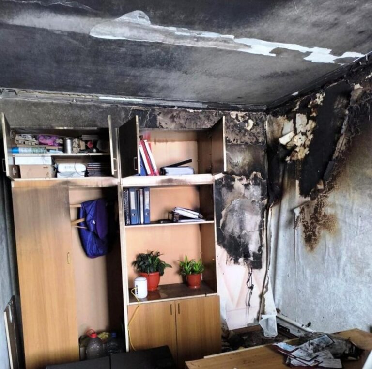 Пожежа в будівлі «Крижопільводоканалу»: підприємство тимчасово не працюватиме