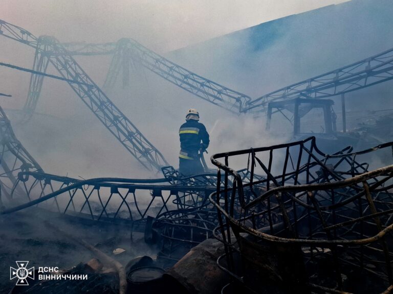 Загоряння на складі та в навчальному закладі: пожежі на Вінниччині