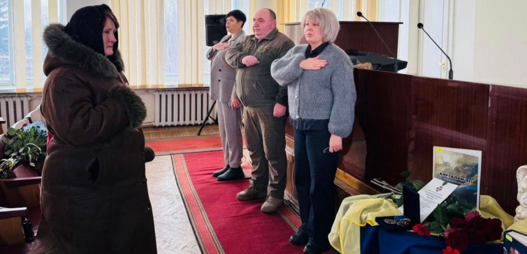 Владислава Яшина з Чечельника посмертно відзначили Комбатанським хрестом