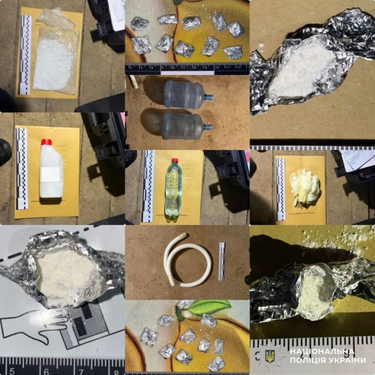 Підпільна нарколабораторія: у Вінниці затримали чоловіка з амфетаміном