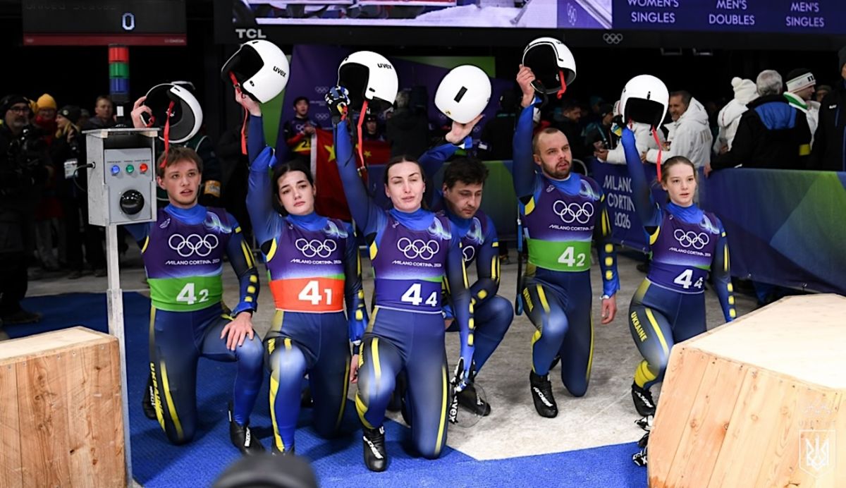 Українські санкарі встановили національний рекорд на Олімпіаді-2026