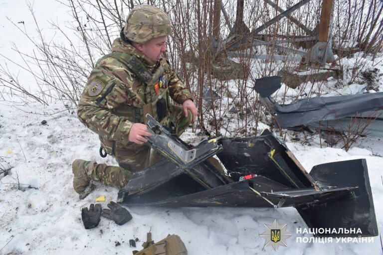 Вінниччина після обстрілу: поліція збирає залишки збитих цілей