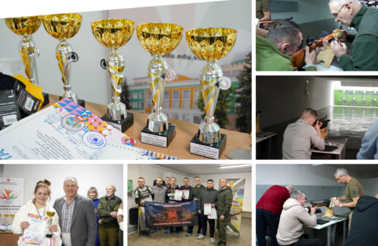 «Сила титанів» у дії: понад 50 ветеранів змагалися у Вінниці зі стрільби
