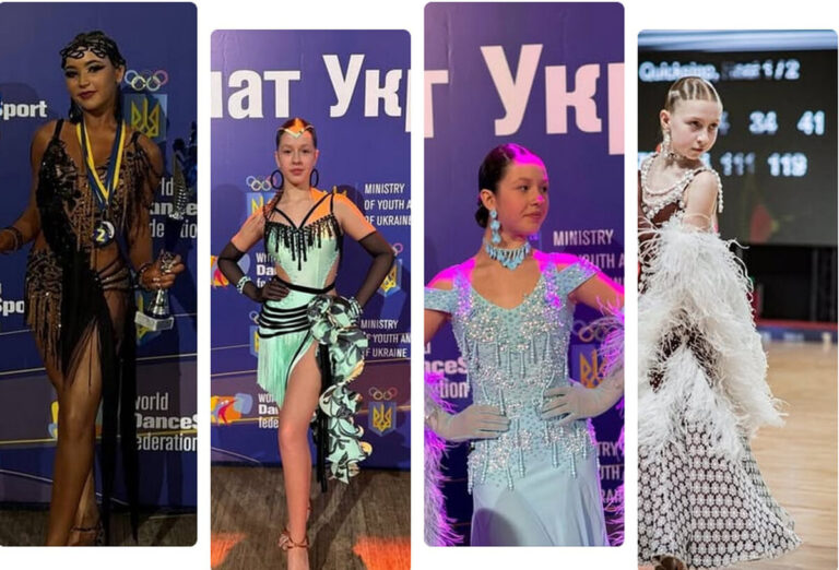 Юні таланти Хмільницької громади підкорили Чемпіонат України з танцювального спорту