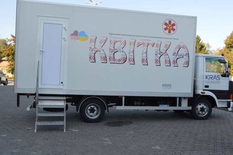 Безкоштовна мамографія на Вінниччині: пересувний комплекс «Квітка» вирушає у громади