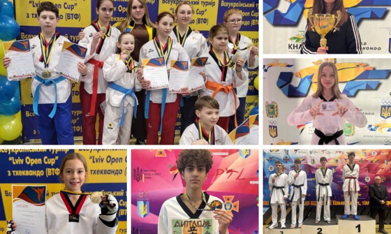 Вінничани здобули понад 20 медалей на чемпіонатах України з тхеквондо