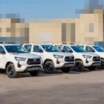 Міжрегіональний координаційний гуманітарний штаб передав чотири автомобілі Toyota Hilux для підрозділів Сил оборони Укра
