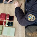 На Вінниччині зупинили авто з незадекларованими прикрасами люксових брендів
