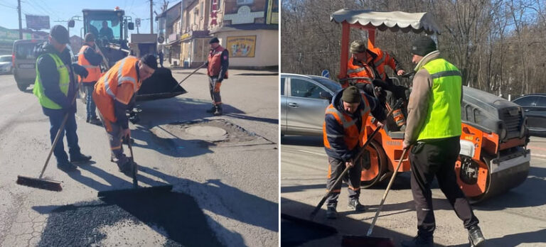 У Вінниці ремонтують дороги після зими: де працюють бригади