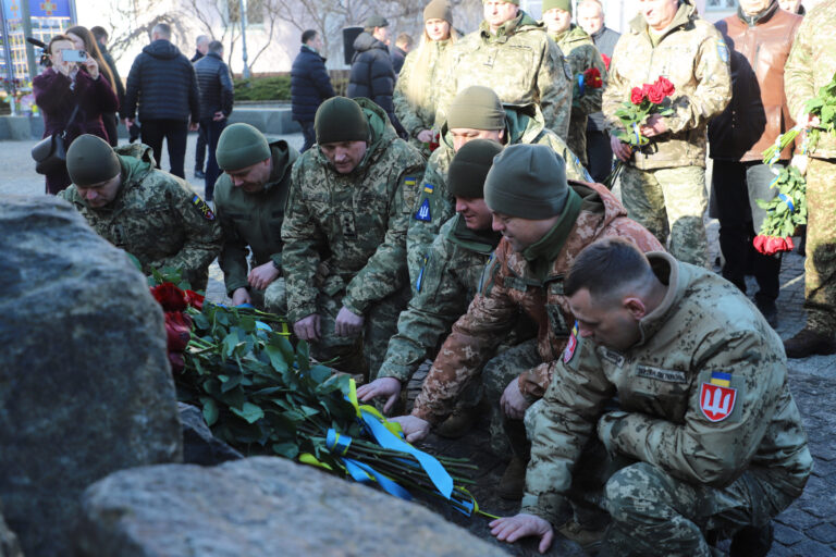 Вінничани вшанували пам’ять Тараса Шевченка та полеглих героїв російсько-української війни