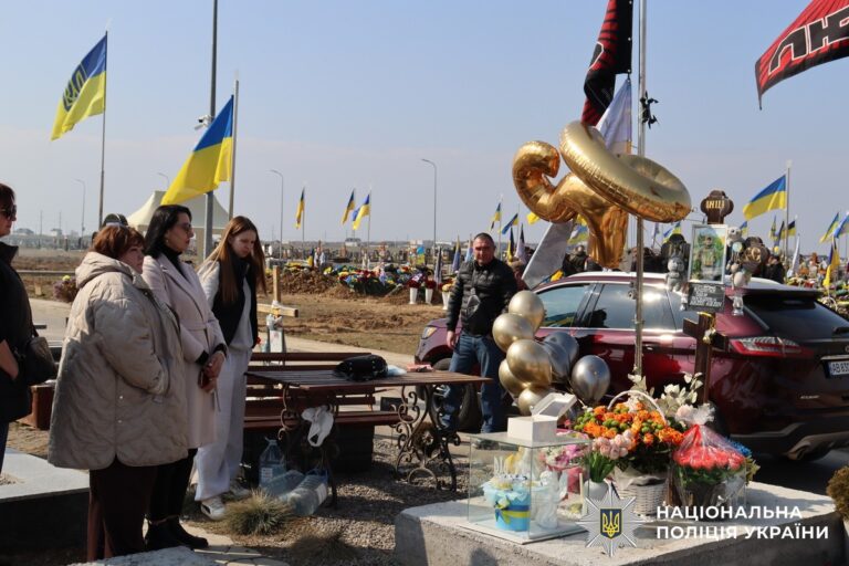 У Вінниці вшанували пам’ять поліцейського з бригади «Лють», який загинув на Донеччині