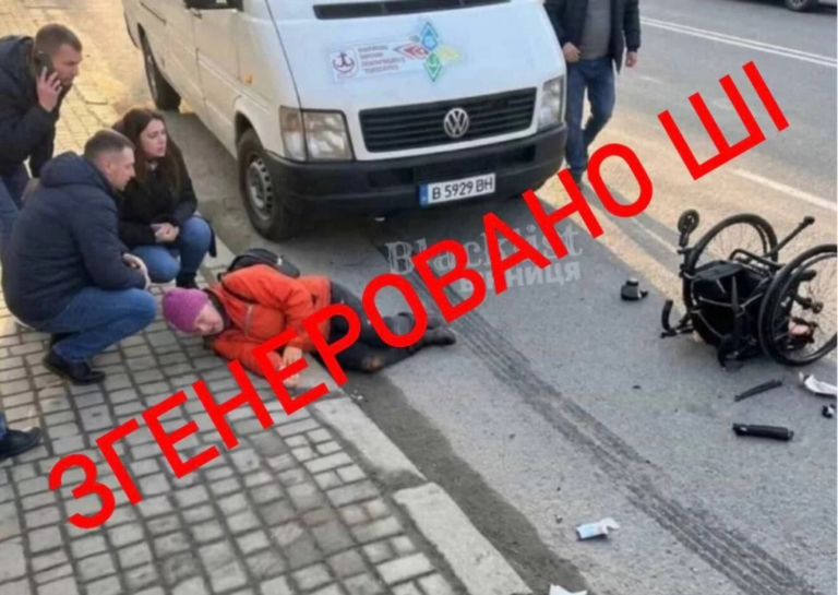 Популярний вінницький Телеграм-канал ввів у оману читачів, поширивши фейкове фото
