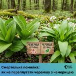 Як не переплутати черемшу і чемерицю: поради, які можуть врятувати життя