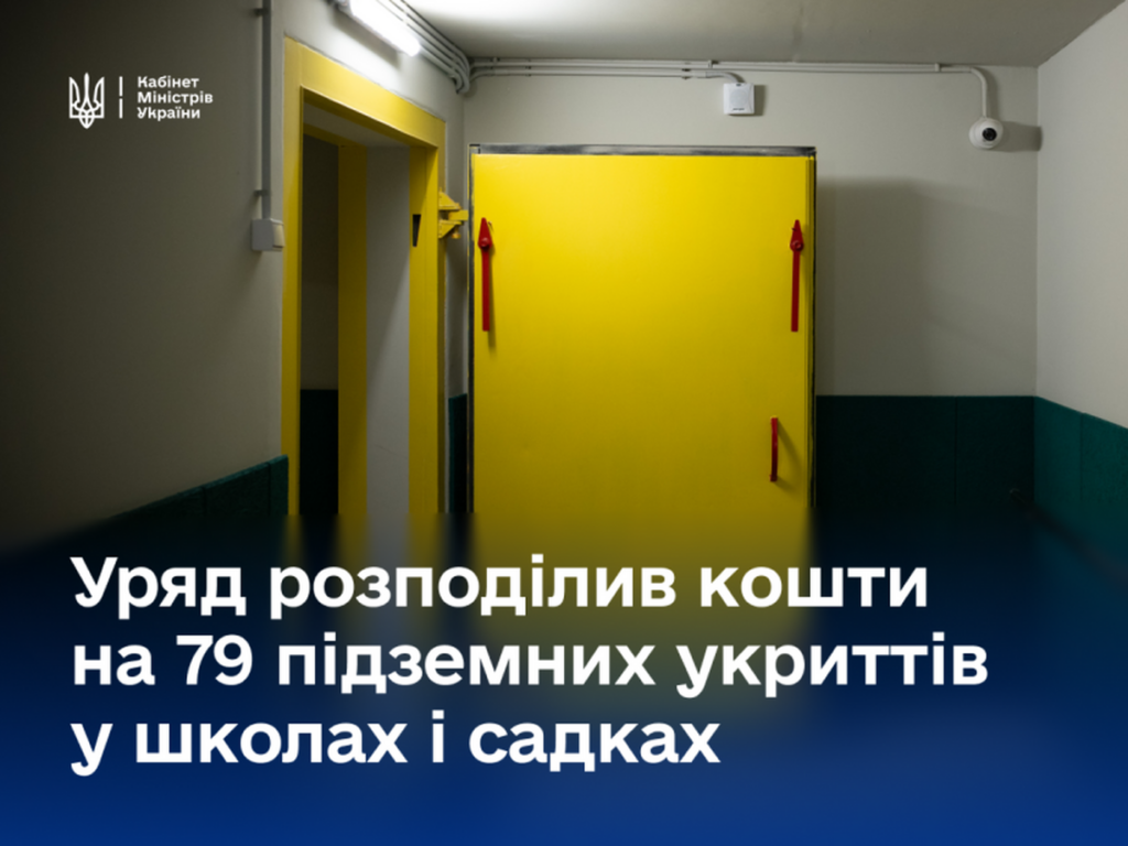 Будівництво укриттів у садочках: перелік областей, які отримають кошти